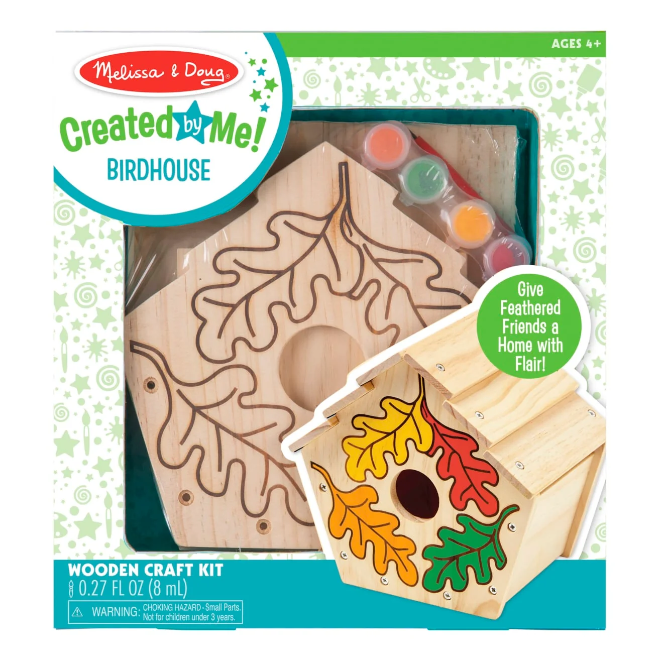 Melissa & Doug Build-Your-Own Birdhouse Kit
