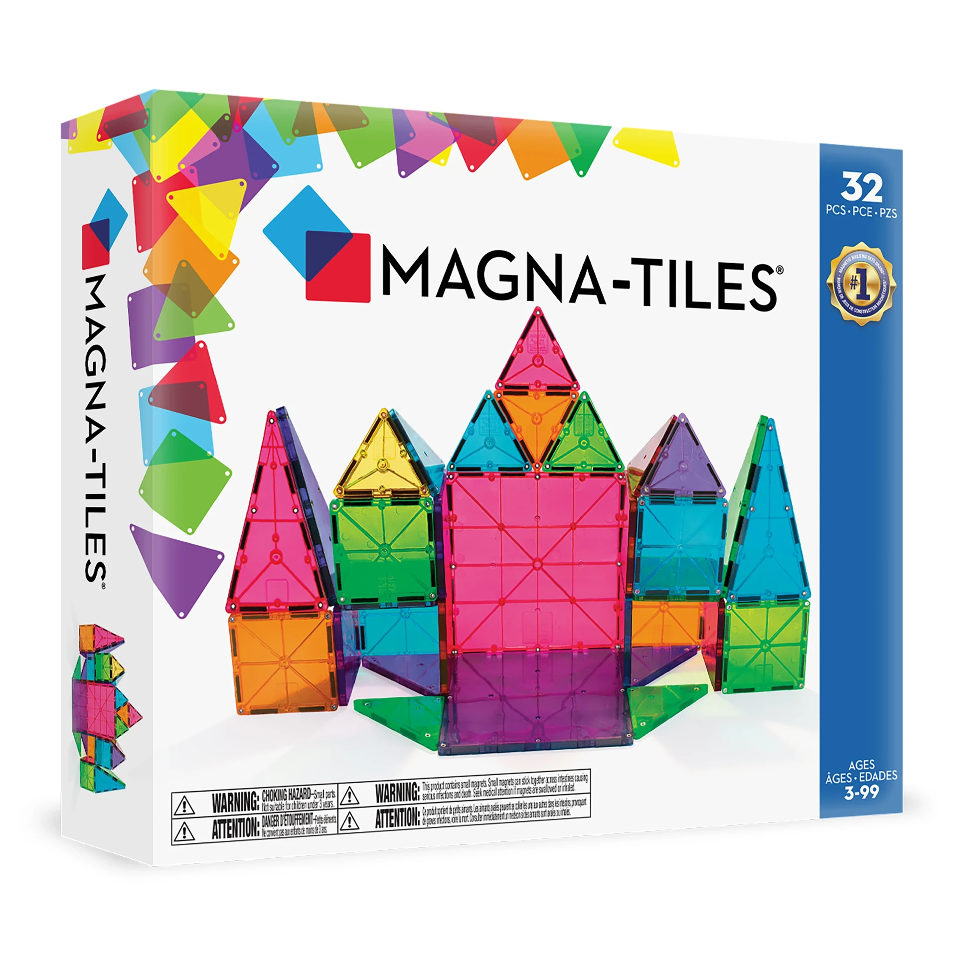 Magna-Tiles MAGNA-TILES Classic 32-Piece Set